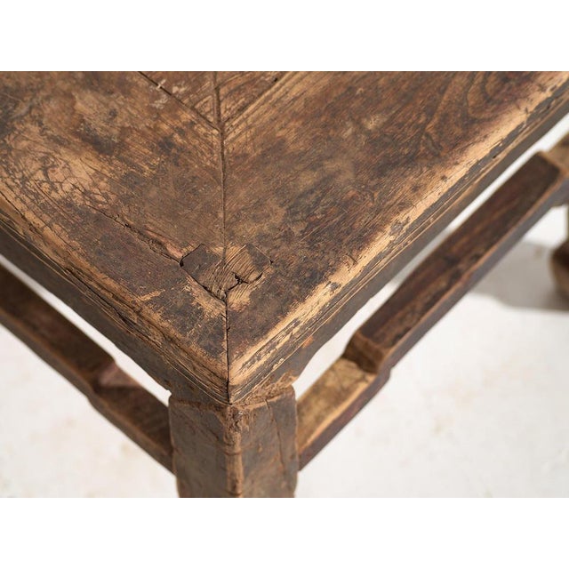 Antique oriental coffee table for living room (c.1850) Dimensions: Width: 32 cm Depth: 32 cm Height: 26 cm Style: Qing...