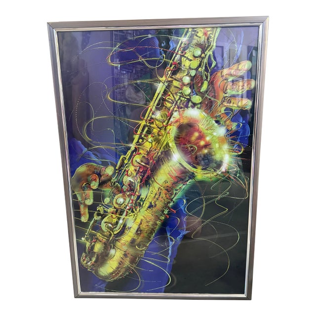 Flying Colors Modern Framed Print by Kristi Jorgensen 2002 For Sale