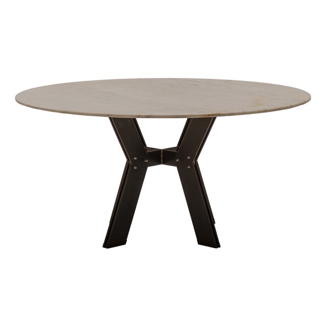 Large Dining Table by Nicole Lamarque, 1970 For Sale