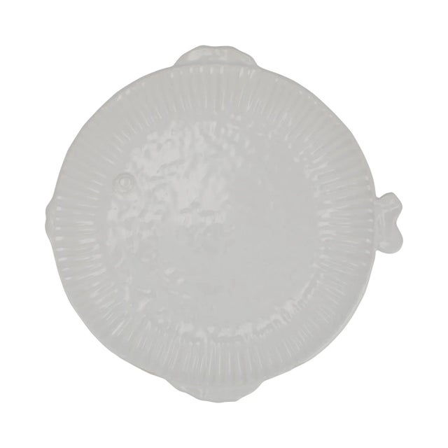 2020s VIETRI Pesce Serena Round Platter For Sale - Image 5 of 5