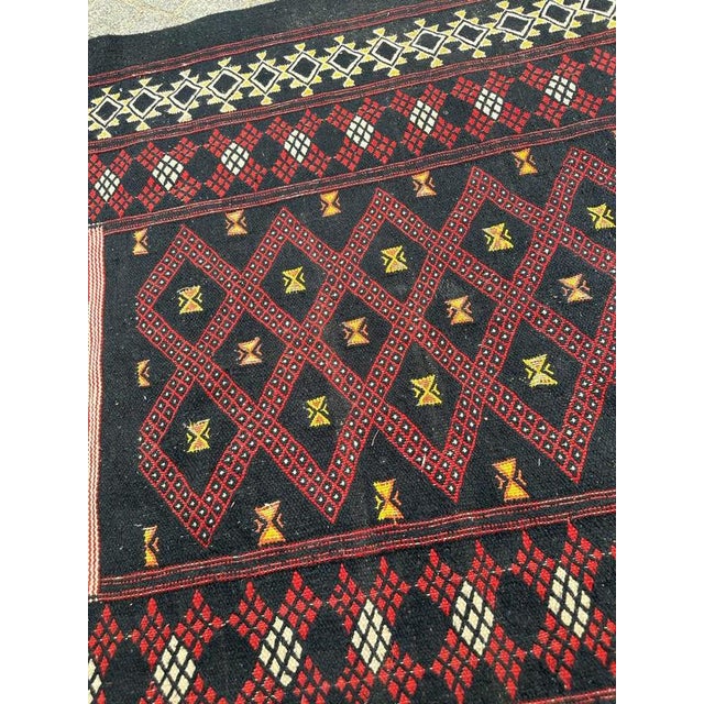 Vintage Moroccan Berber Tribal Kilim, 1950s For Sale - Image 14 of 18