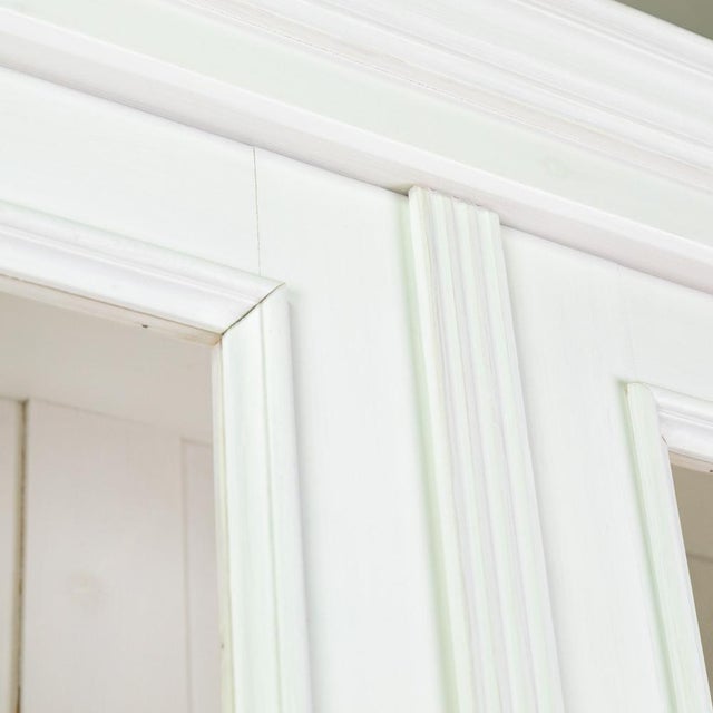 Softwood Display Cabinet with Drawers For Sale - Image 4 of 12