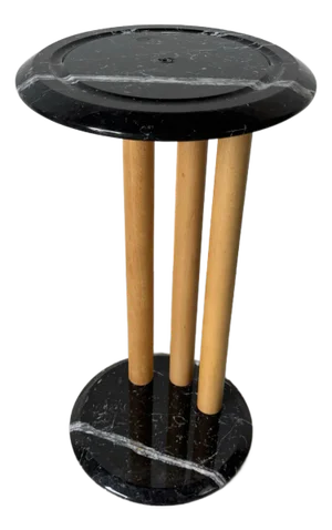 Postmodern Italian Marble Side Table by Stone International
