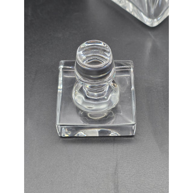20th Century Cut Crystal Decanter from Atlantis, Portugal For Sale - Image 4 of 8