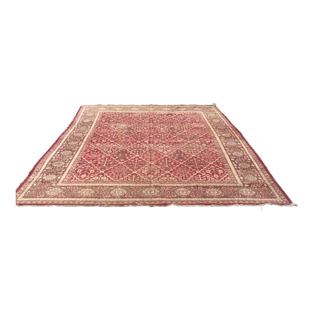 Antique Bakshayesh Design Rug - 8′6″ × 10′ For Sale