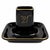 Mid-Century Modern Vintage the 21 Club Nyc Restaurant Ashtray Black Matchbook Holder For Sale - Image 3 of 5