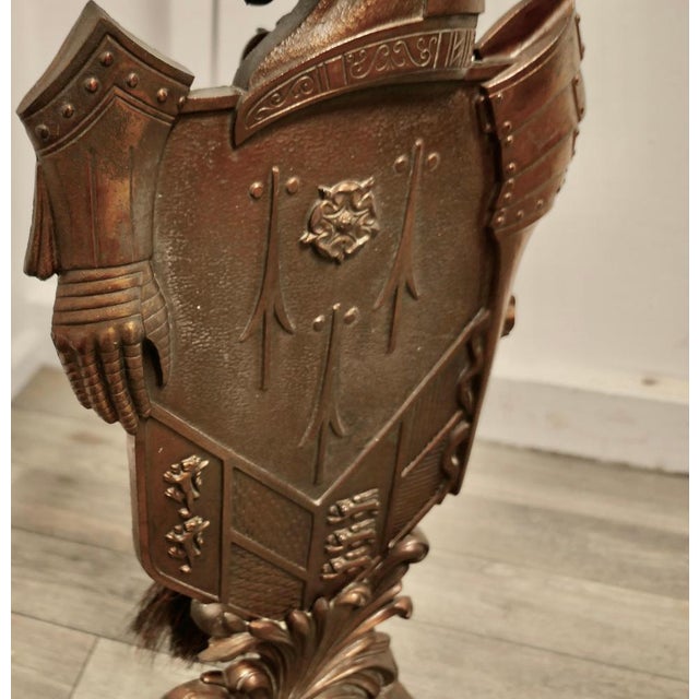 Iron Knight and Horse Armoured Companion Set, Set of 4 For Sale - Image 4 of 12