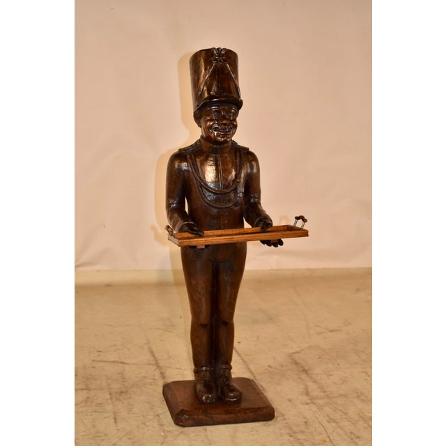 19th Century French Walnut Butler With Tray For Sale - Image 4 of 12