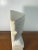 Ivory Vintage Heavy Carved Marble Figural Bookend Geometric Face Sculpture 8 Inch For Sale - Image 8 of 11