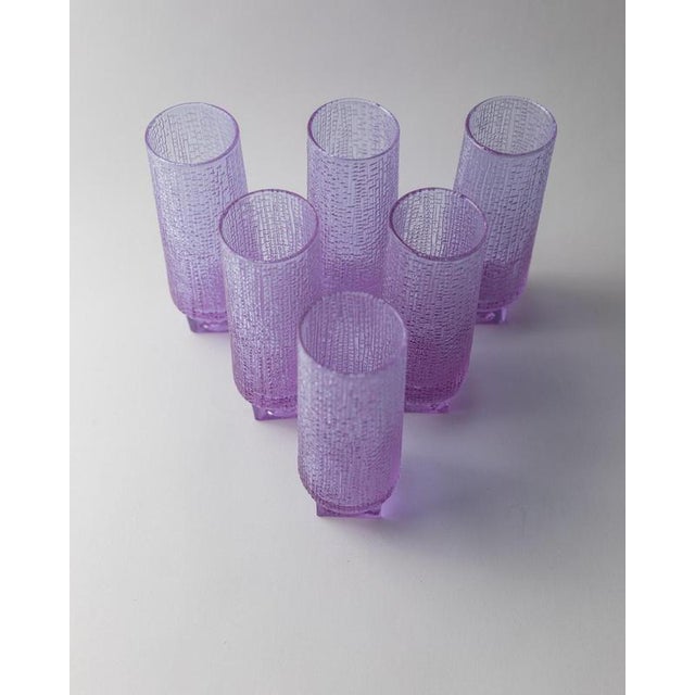 Vintage Drinking Glasses, 1970s, Set of 6 For Sale - Image 3 of 11