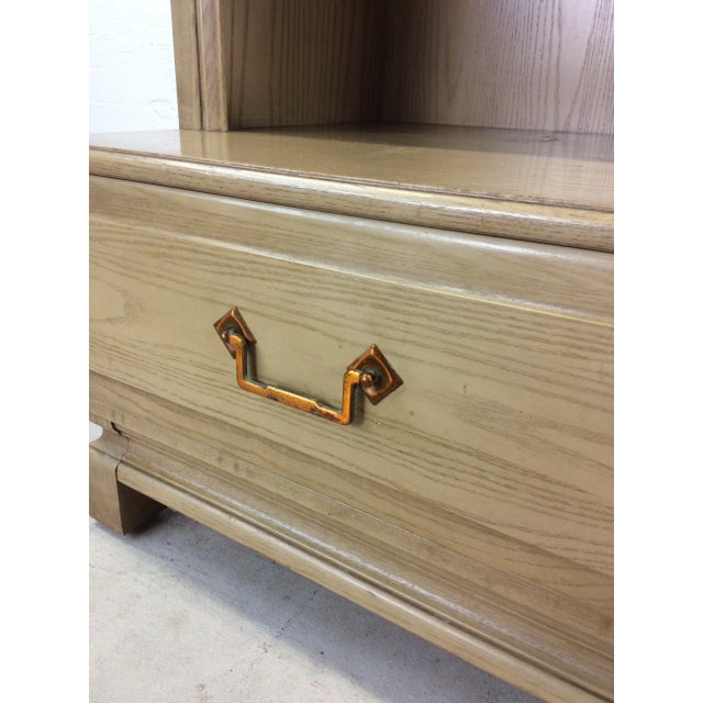 1960s Pair of Mid Century Modern Nightstands With Drawer For Sale - Image 5 of 12