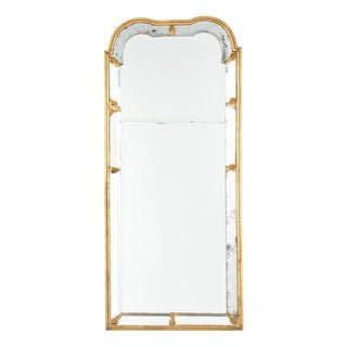 18th Century Swedish Mirror with Gilt Decoration, 1870 For Sale