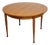 Vintage Extendable Teak Dining Table, 1960s For Sale