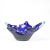 Murano 1970s Cobalt Glass Ashtray, Murano, Italy For Sale - Image 4 of 11