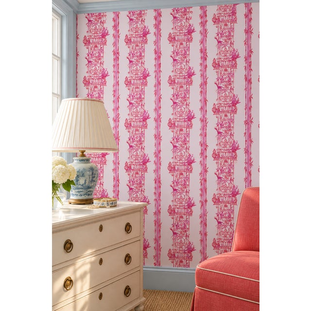Chinoiserie Shenanigans Toile is our playful twist on a classic chintz-inspired wallpaper design. We started with all the...