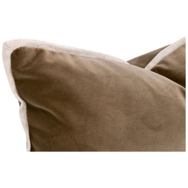 Performance Fabric Essential Lumbar Pillows- Set of 2 For Sale - Image 4 of 4