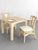Square Rattan and Stone Marquetry Table with Matching Chairs, 1970s, Set of 3 For Sale - Image 13 of 13
