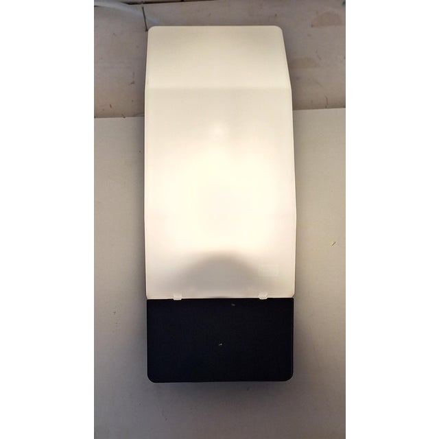 Contemporary Vintage Wall Lamp with White Plastic Shade, 1990s For Sale - Image 3 of 10
