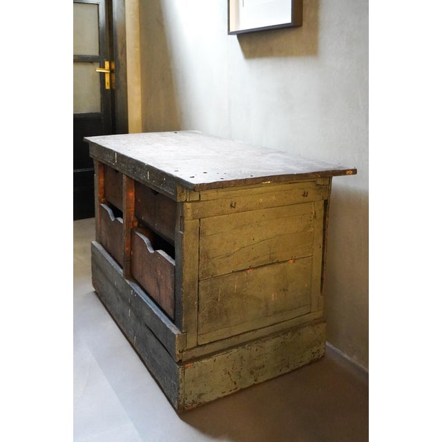Industrial Wooden Sideboard, 1900s For Sale - Image 13 of 18
