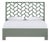 Silas Standard Bed King - Evergreen For Sale