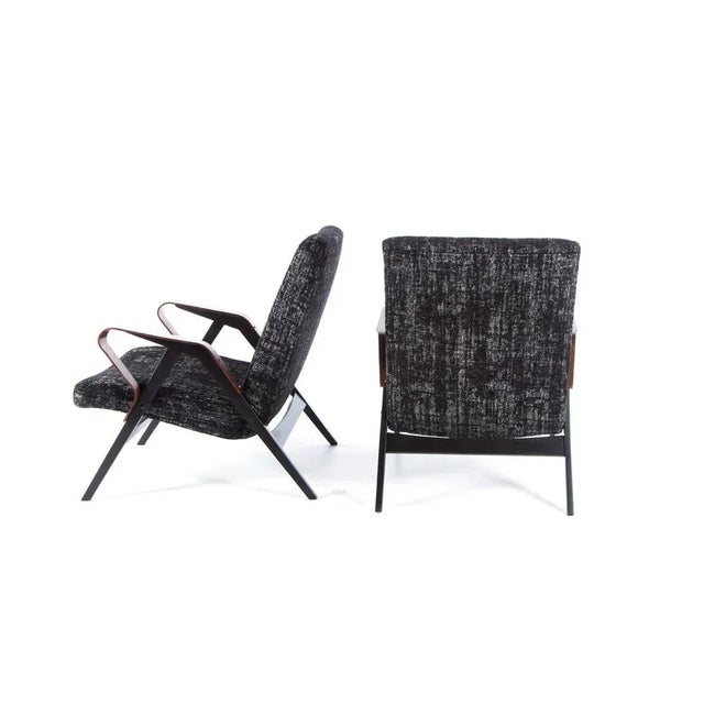 Set of Vintage Armchairs by František Jirák, 1960s, in Restored conditions. Designed 1960 to 1969 I have official proof of...