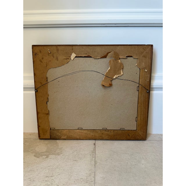 Vintage Italian Framed Ponte Milvio in Oggi Ponte Mollo Print For Sale - Image 9 of 10