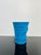 Art Deco Ingrid Model 371 Turquoise Glass Vase by Curt Schlevogt, Czechoslovakia, 1937 For Sale - Image 3 of 10