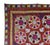 Traditional 9x10.2 Ft One of a Kind Vintage Silk Embroidery Bed Cover. Red Wall Hanging For Sale - Image 3 of 6