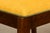 Set of 6 French Art Deco Maple Dining Chairs in Yellow and Moss Green, 1930s For Sale - Image 9 of 18