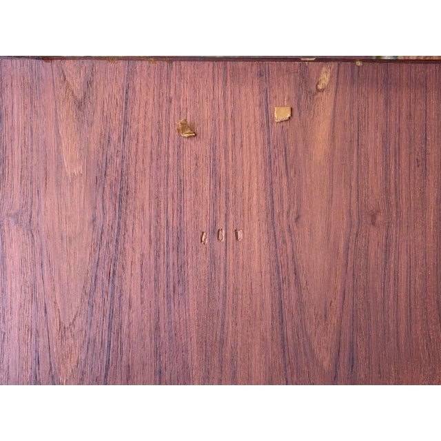 Mid-Century Modern MCM Danish Modern Teak Drop Leaf Bar Cart For Sale - Image 3 of 7