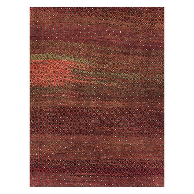 A vintage Turkish Anatolian small room size carpet handmade during the mid-20th century. Measures: 7' 11" x 10' 0".