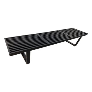 Mid-Century Modern Attributed to George Nelson for Herman Miller Platform Bench For Sale