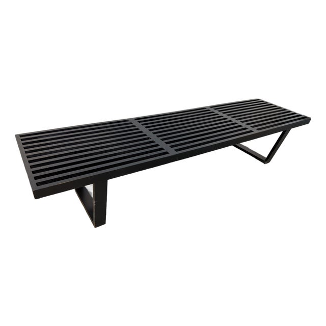 Mid-Century Modern Attributed to George Nelson for Herman Miller Platform Bench For Sale