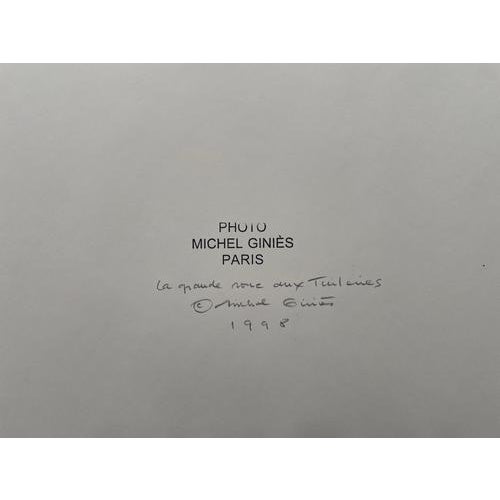 Michel Giniès, The Ferris Wheel at the Tuileries, Silver Print For Sale - Image 3 of 4