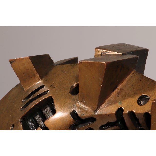 Lino Tiné's Power Wheel, 1969, Example of Italian Abstract Sculpture For Sale - Image 4 of 14