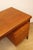 Brown Vintage Teak and Metal Desk, 1960s For Sale - Image 8 of 18
