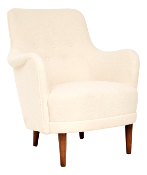 Vintage Swedish Samsas Lounge Chair attributed to Carl Malmsten, 1960s