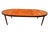 1960s 1960s Oval Danish Modern Expanding Teak Dinning Table. By Randers Mobelfabrik For Sale - Image 5 of 9