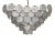 NOIR Scala Glass Disc Chandelier For Sale