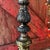 1960s Vintage Ornate Brass & Marble Table Lamp With Leaf Motif Base For Sale - Image 5 of 12