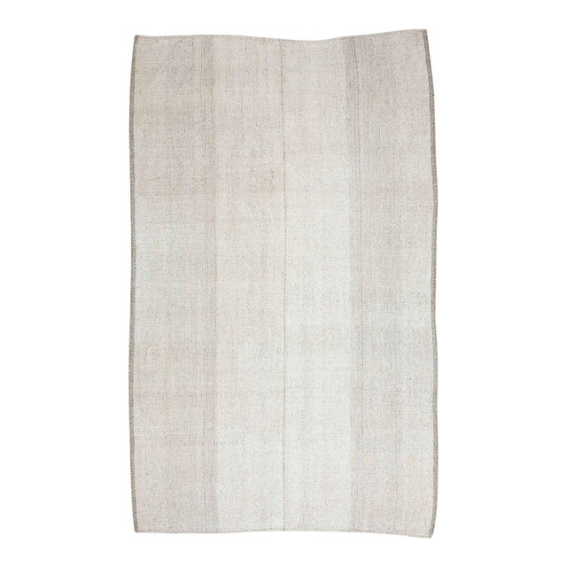 Vintage Modern Turkish Kilim Rug For Sale