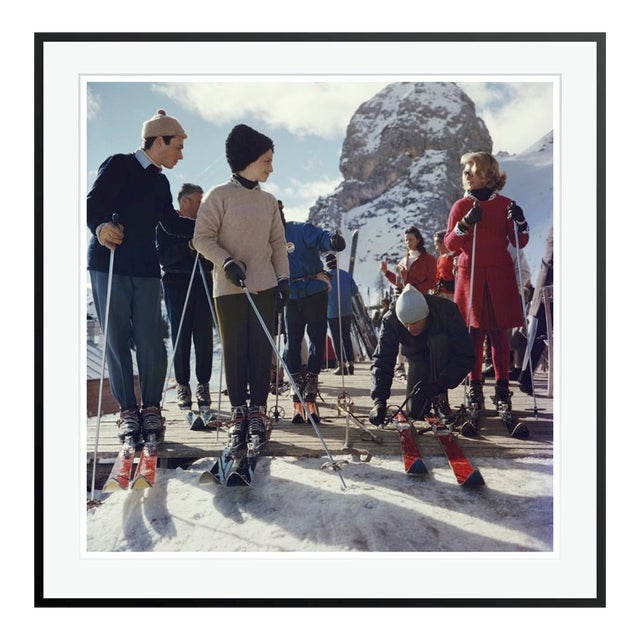 Cortina D’Ampezzo 1962 by Slim Aarons Framed C-Print For Sale
