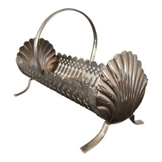 1960s Vintage Leonard Silverplate Coastal Cracker Crib For Sale