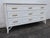 Dixie Aloha Hollywood Regency Faux Bamboo Painted Long Sideboard Dresser 6137 For Sale - Image 10 of 17