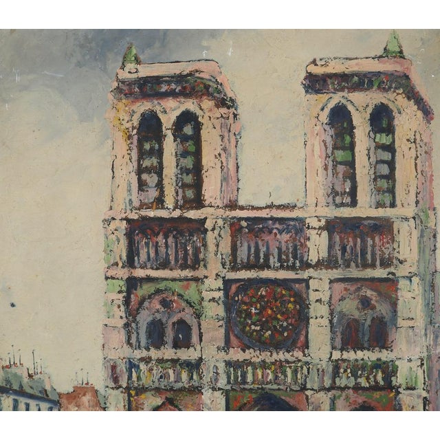 Elisée Maclet, Montmartre Moulin de la Galette, 1930, Oil on Panel, Framed For Sale - Image 6 of 10