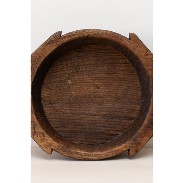 Wooden Indian Parat Bowl For Sale - Image 4 of 7