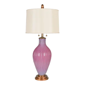 Marbro Murano Glass Seguso Mid Century Lamp