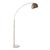 Mid-Century Modern Style Brass Arc Floor Lamp, Marble Base For Sale