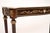 Brown Vintage French Walnut Console Table with Marble Top, 1930 For Sale - Image 8 of 11