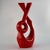 Vintage Red Glaze Ceramic Vase by Roberto Rigon for Bertoncello, 1970s For Sale - Image 11 of 11